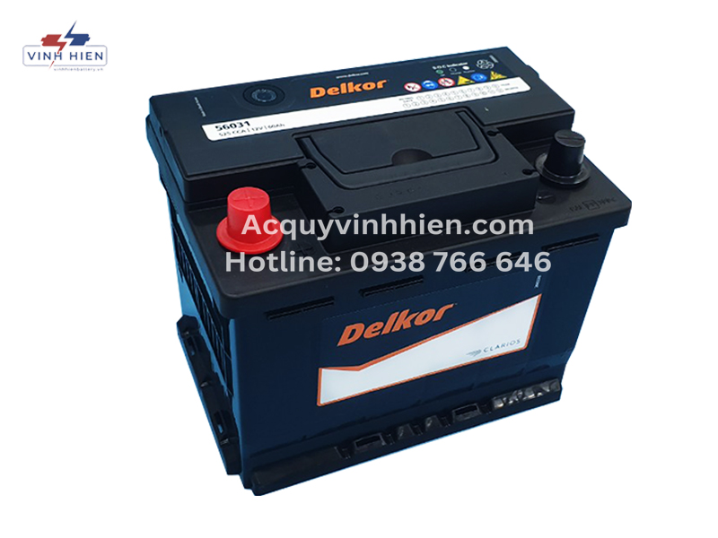 ac quy DELKOR DIN 56031 chinh hang