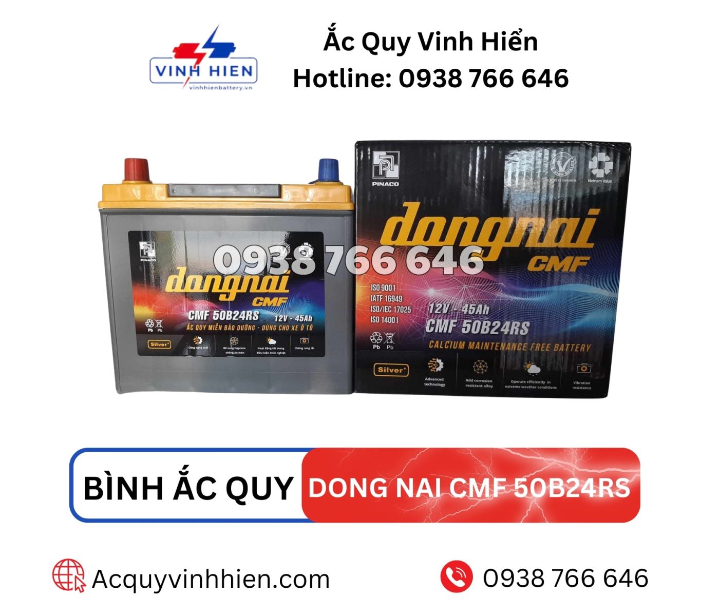 Thong so ky thuat ac quy Dong Nai CMF 50B24RS