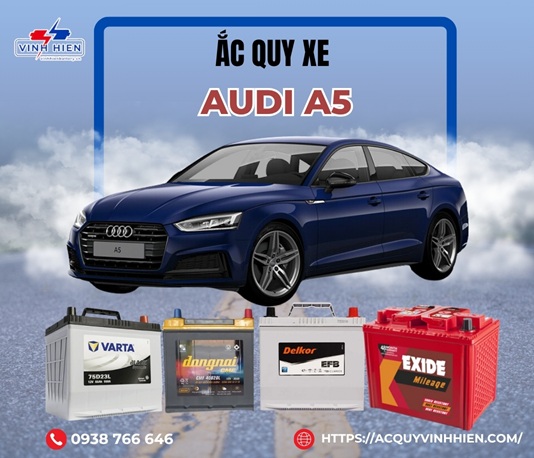 ac quy xe Audi A5
