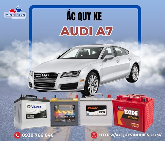 ac quy xe Audi A7