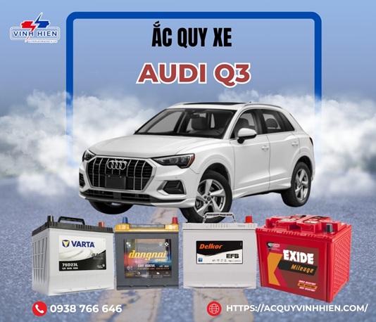 ac quy xe Audi Q3