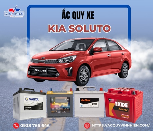 ac quy xe Kia Soluto