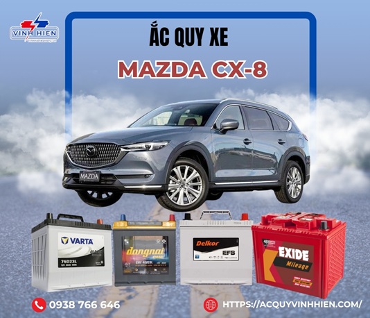 ac quy xe Mazda CX-8