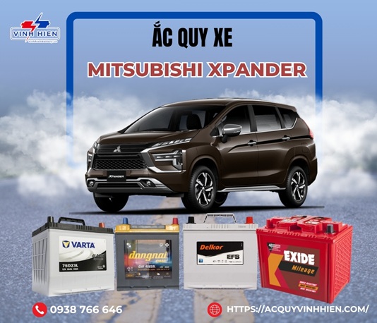 ac quy xe Mitsubishi XPander