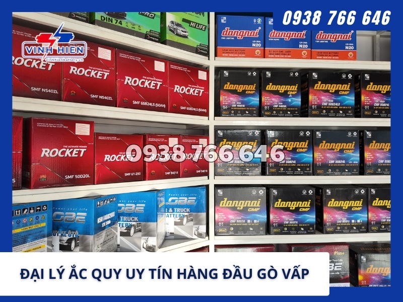Đại lý ắc quy uy tín hàng đầu gò vấp