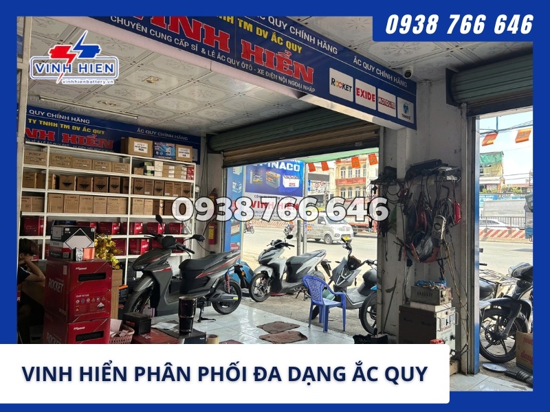 VINH HIỂN PHÂN PHỐI ĐA DẠNG ẮC QUy