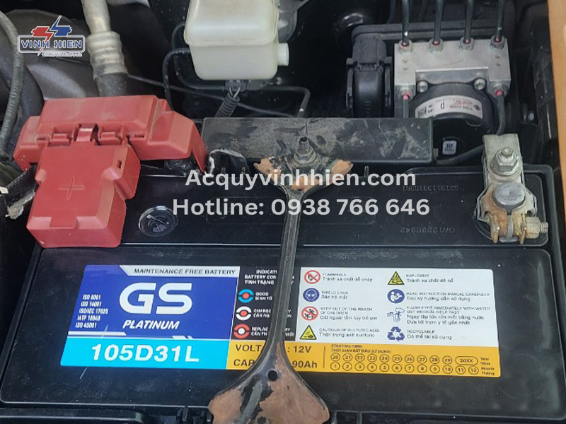 luu y quan trong khi thay ac quy xe honda accord