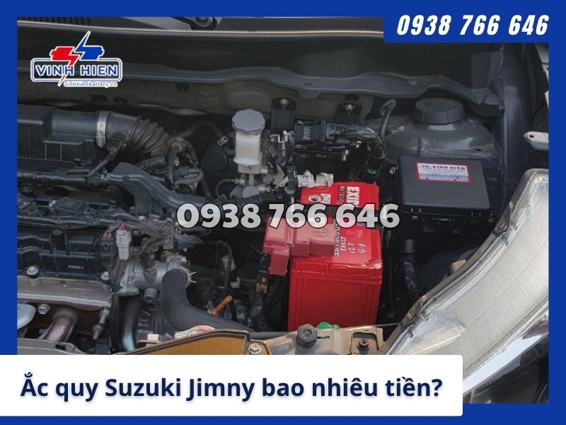 Ac quy xe Suzuki Jimny bao nhieu tien