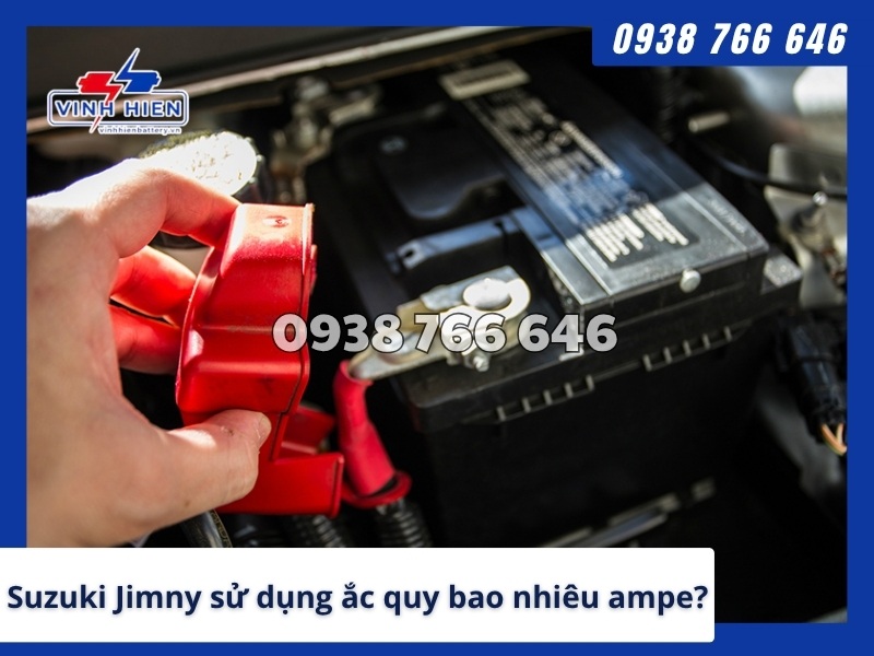 Xe Suzuki Jimny su dung ac quy bao nhieu ampe