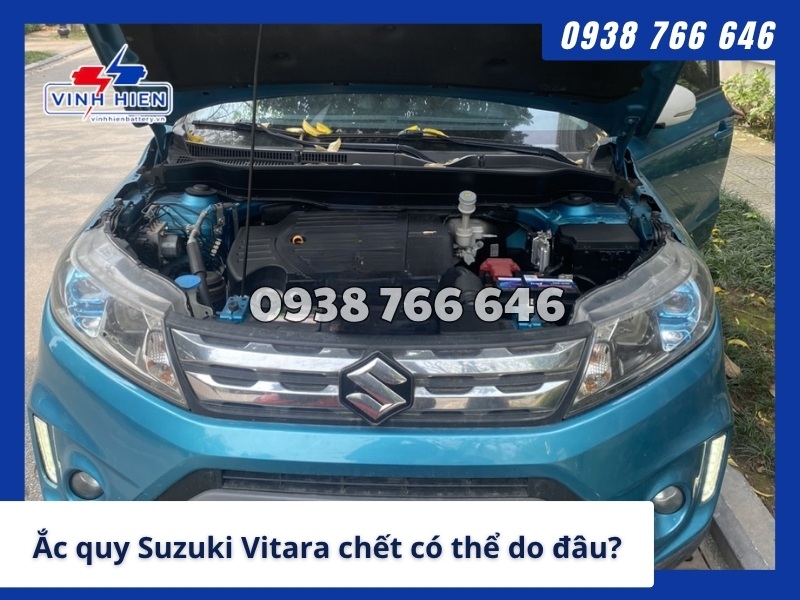 Ac quy Suzuki Vitara chet co the do dau