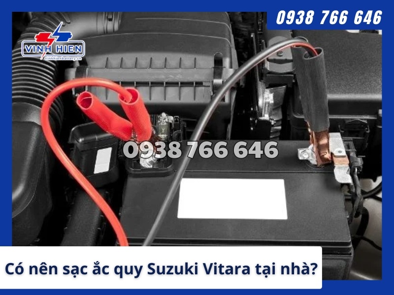 Co nen sac ac quy Suzuki Vitara tai nha khong