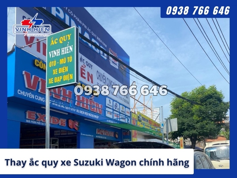 Thay ac quy xe Suzuki Wagon chinh hang gia tot tai TPHCM
