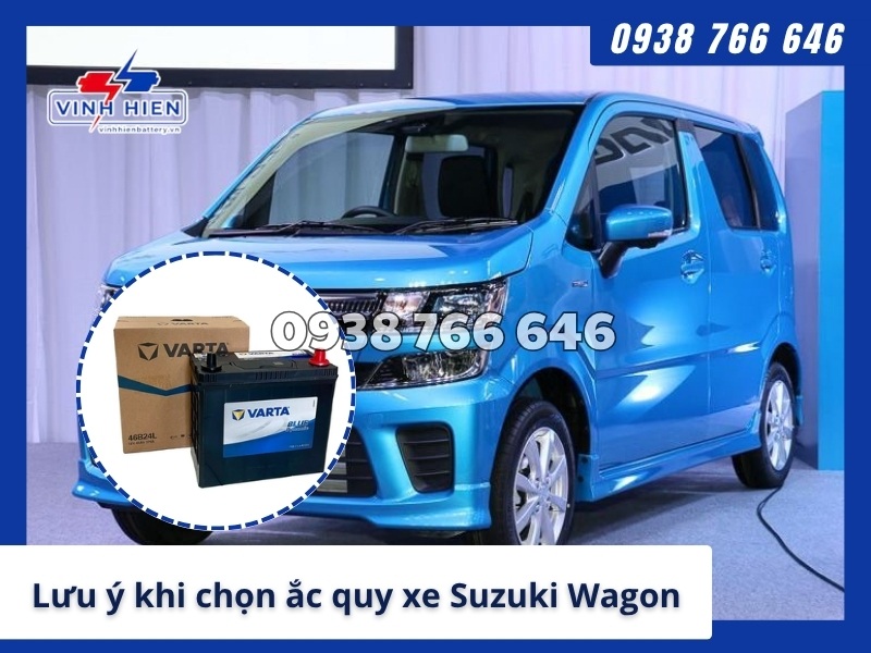 Chon ac quy xe Suzuki Wagon can chu y gi