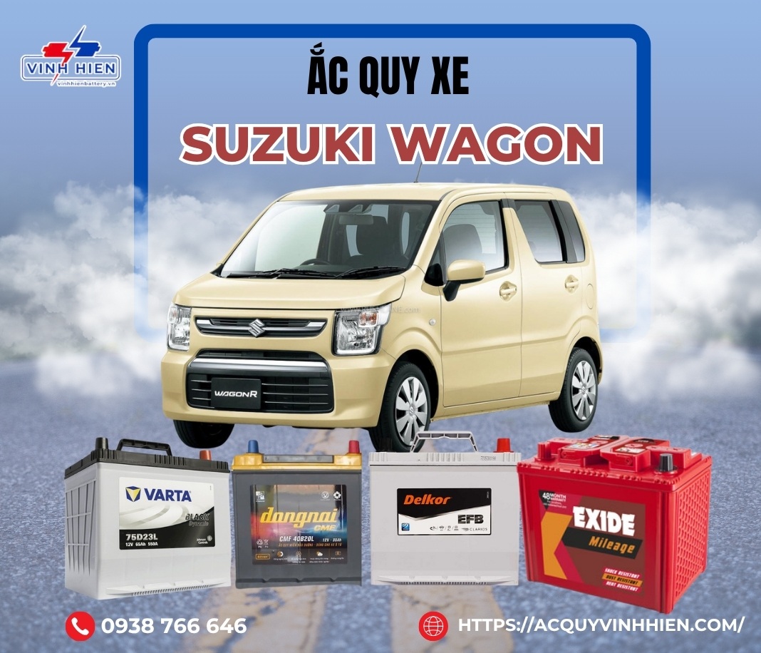 ac quy xe Suzuki Wagon