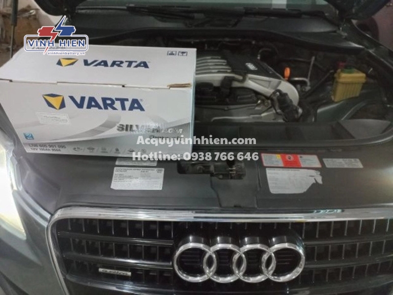 loai ac quy phu hop voi xe audi a8