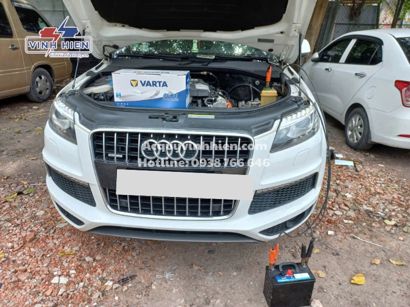 vi sao nen thay ac quy xe audi q7 tai ac quy vinh hien