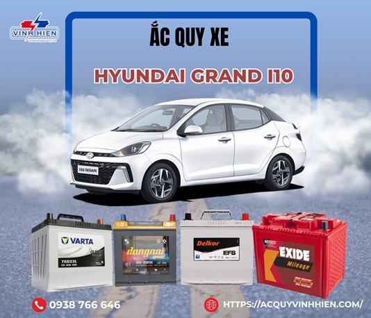 ac quy xe Hyundai Grand i10
