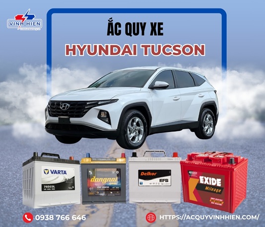 ac quy xe Hyundai Tucson
