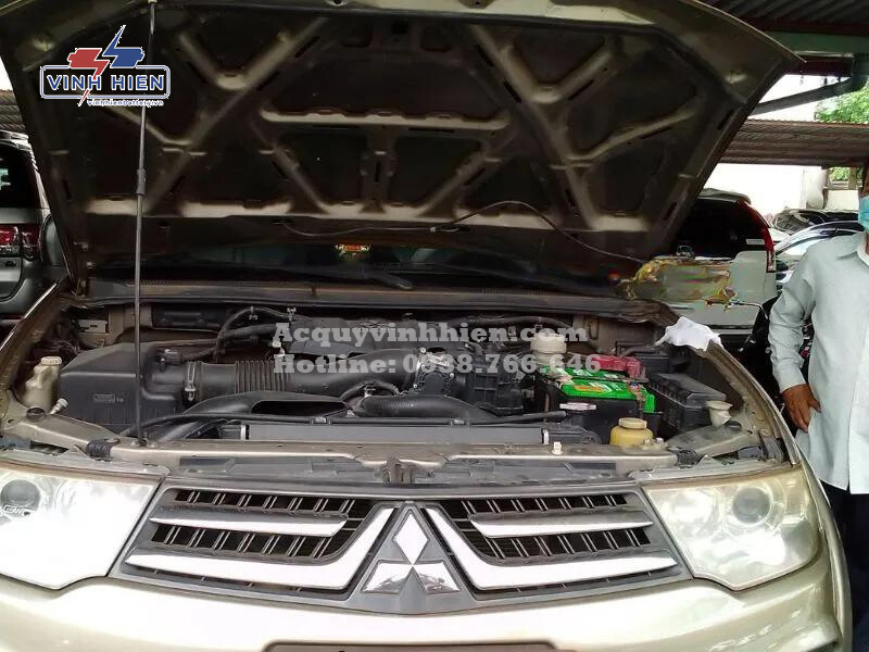 luu y truoc khi thay ac quy mitsubishi pajero sport