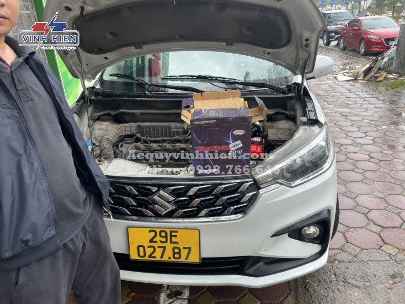 thong so co ban ac quy xe suzuki ertiga