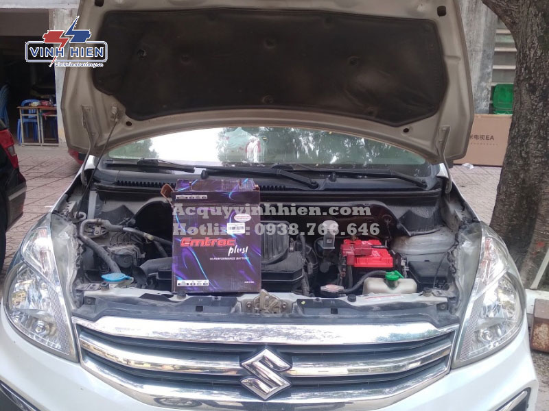 huong dan bao duong ac quy xe suzuki ertiga