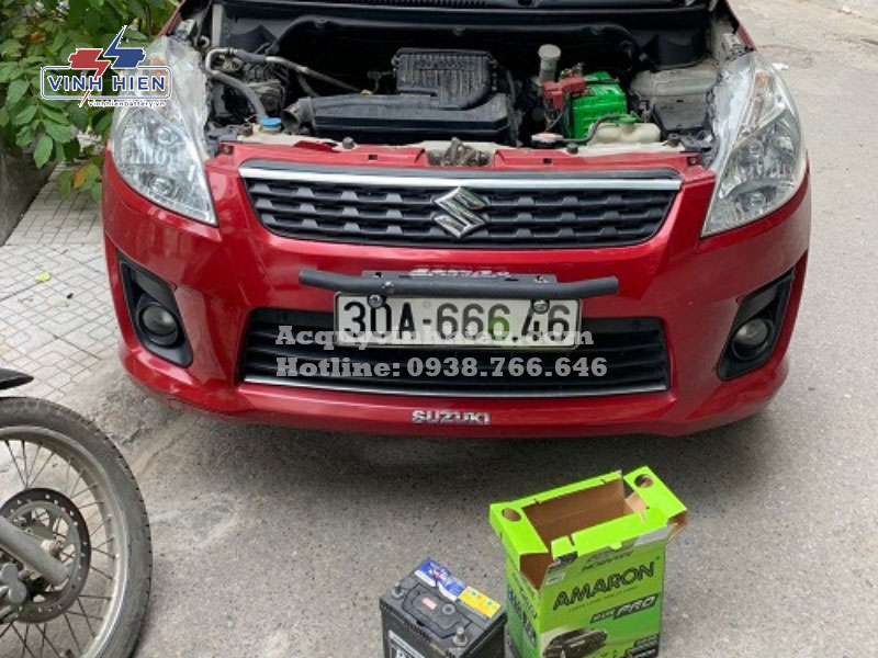 cach bao duong ac quy xe suzuki swift hieu qua