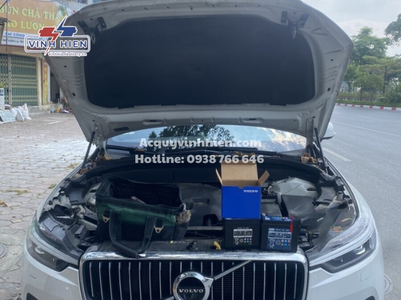 ac quy xe volvo xc60 co thong so bao nhieu