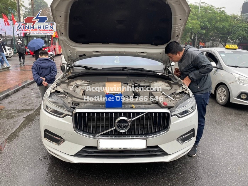 quy trinh thay moi ac quy xe volvo xc60