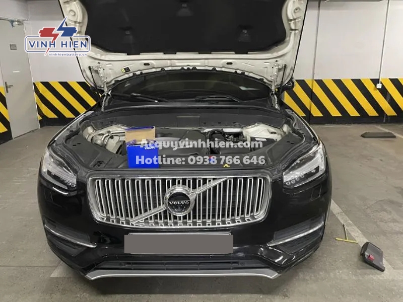 noi cung cap ac quy xe volvo xc90 chinh hang