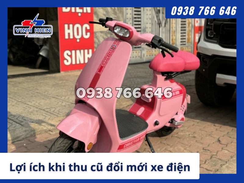 Loi ich khi thu cu doi moi xe dien