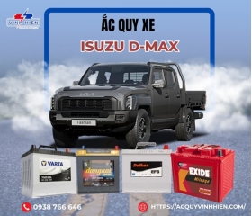 Ắc quy xe Isuzu D-MAX