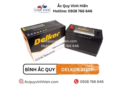Ắc quy DELKOR 1111K (12V-100AH)