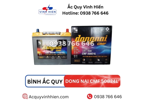 Ắc quy Đồng Nai CMF 50B24L (12V - 45Ah)