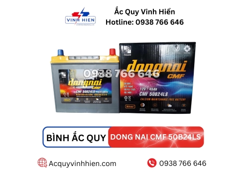 Ắc quy Đồng Nai CMF 50B24LS (12V - 45Ah)