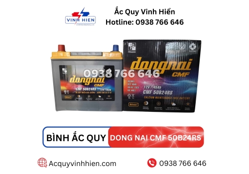 Ắc quy Đồng Nai CMF 50B24RS (12V - 45Ah)