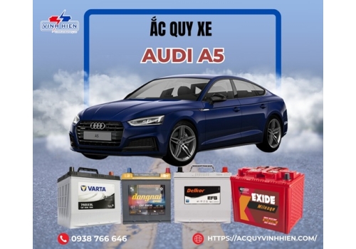 Ắc quy xe Audi A5