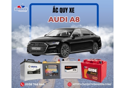 Ắc quy xe Audi A8