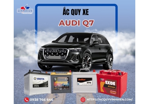 Ắc quy xe Audi Q7