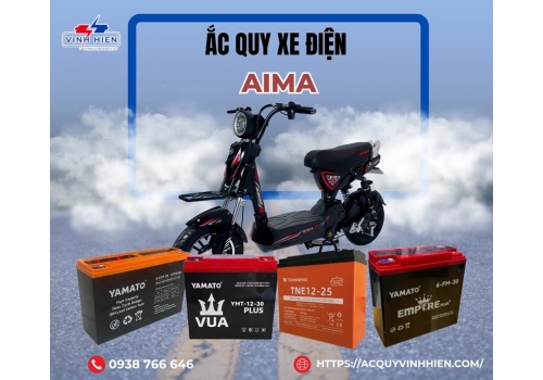 Ắc quy xe điện Aima