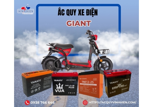 Ắc quy xe điện Giant
