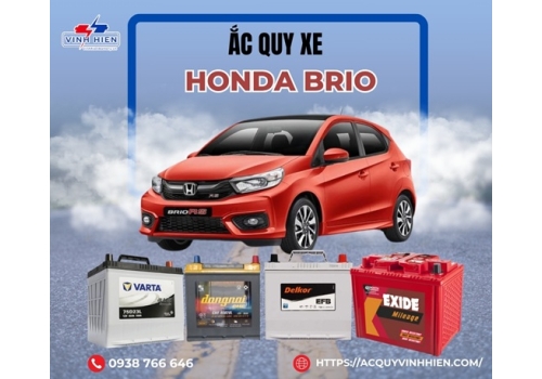 Ắc Quy Xe Honda Brio