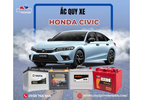 Ắc Quy Xe Honda Civic