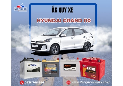 Ắc Quy Xe Hyundai Grand i10