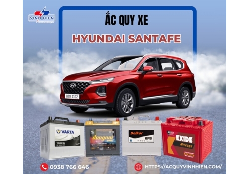 Ắc Quy Xe Hyundai SantaFe