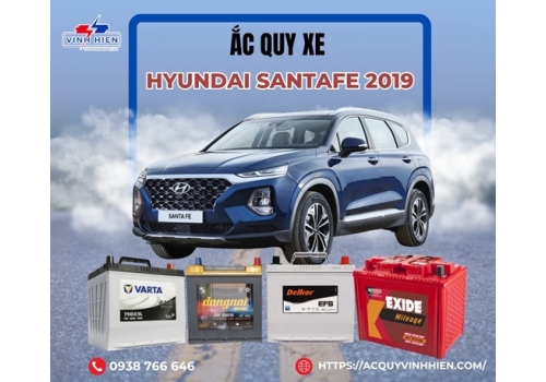 Ắc quy xe Santafe 2019 57539 12V-75AH