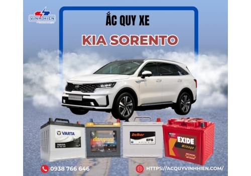 Ắc Quy Xe Kia Sorento