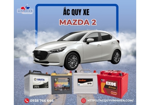 Ắc Quy Xe Mazda 2