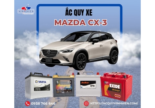 Ắc Quy Xe Mazda CX-3