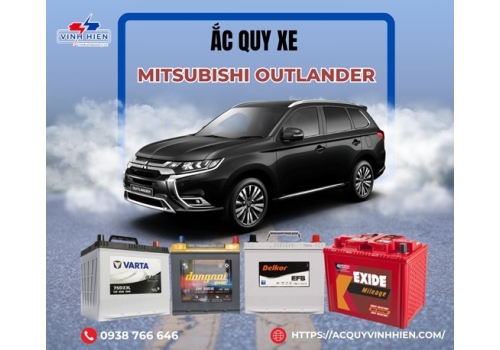 Ắc quy xe Mitsubishi Outlander