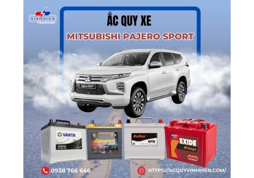 Ắc quy xe Mitsubishi Pajero Sport